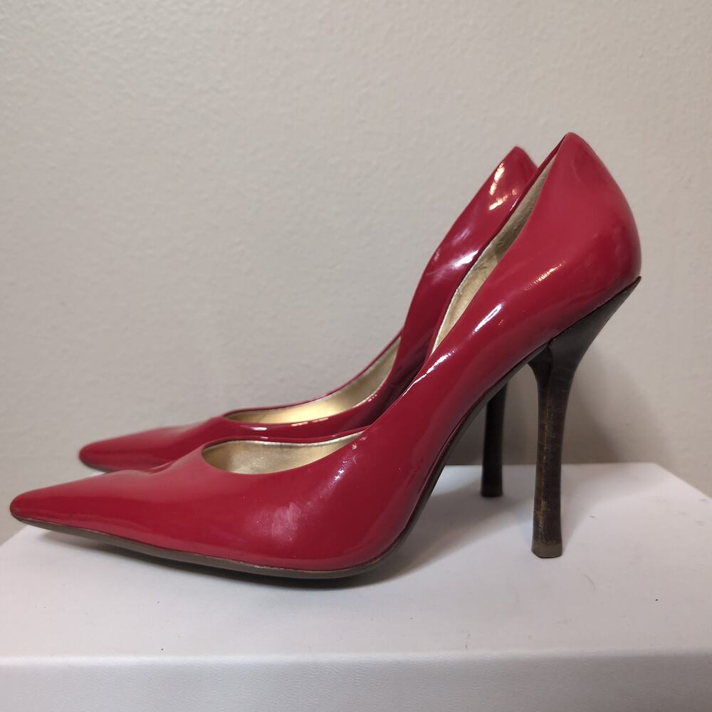Patent Leather Pointed Toe Y2k Pumps
